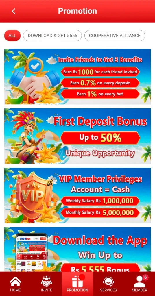5555Bet Game